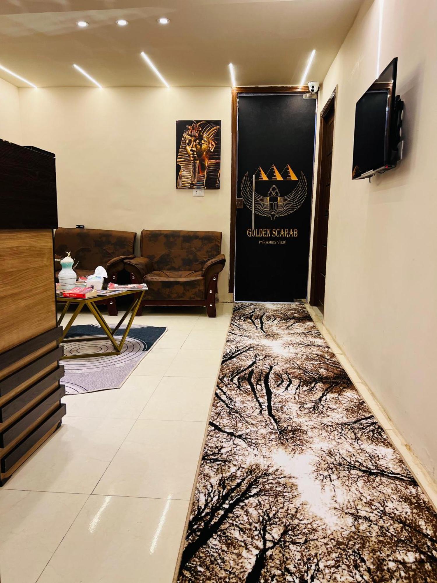 Kafret el-Gabal Golden Scarab Pyramids Hotel מראה חיצוני תמונה